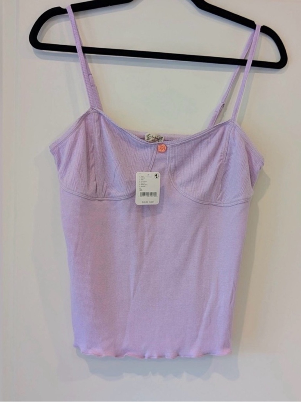 NWOT Intimately by Free People “Weekend Vibe Cami” - Lavender - XL
